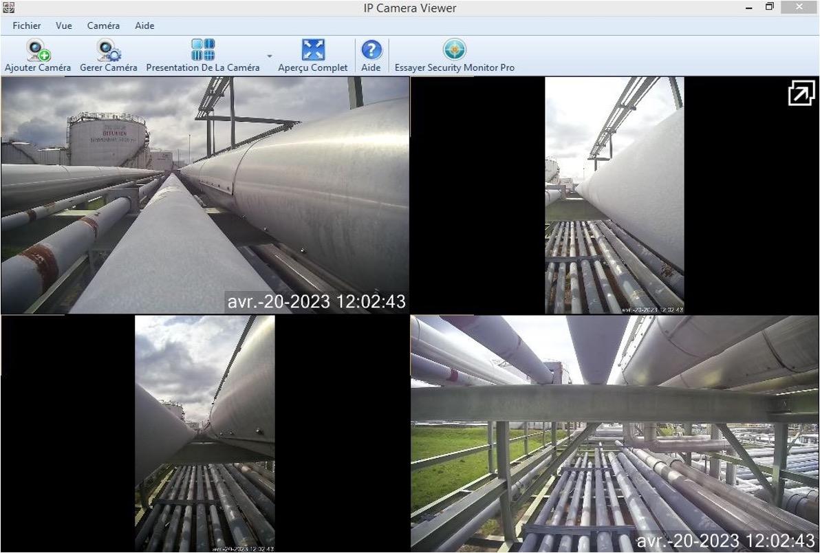 Retorno visual VT_Pole en tableta para inspección industrial